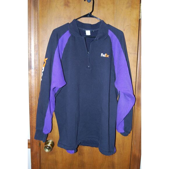 FEDEX VINTAGE STAN HERMAN PULLOVER SWEATSHIRT SIZE XL - Picture 8 of 9